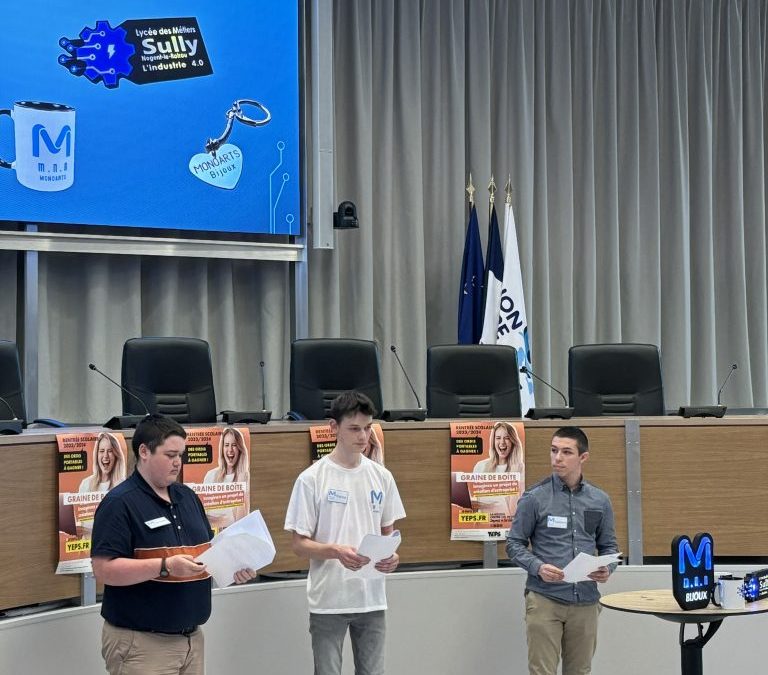 Terminale MICRO : 2ᵉ au Concours Graine de Boite