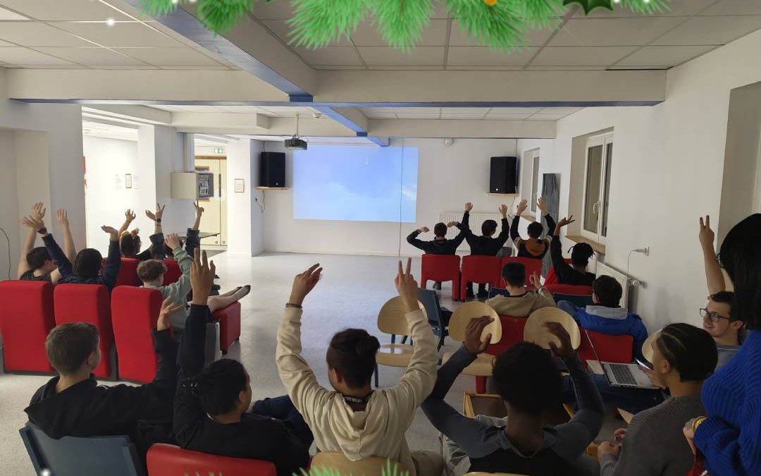 Soirée film de Noël à l&rsquo;internat