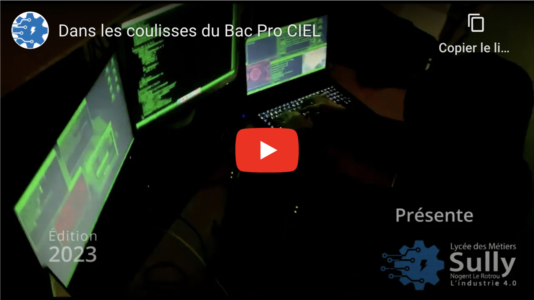 Bac Pro CIEL Lyc e Des M tiers Sully